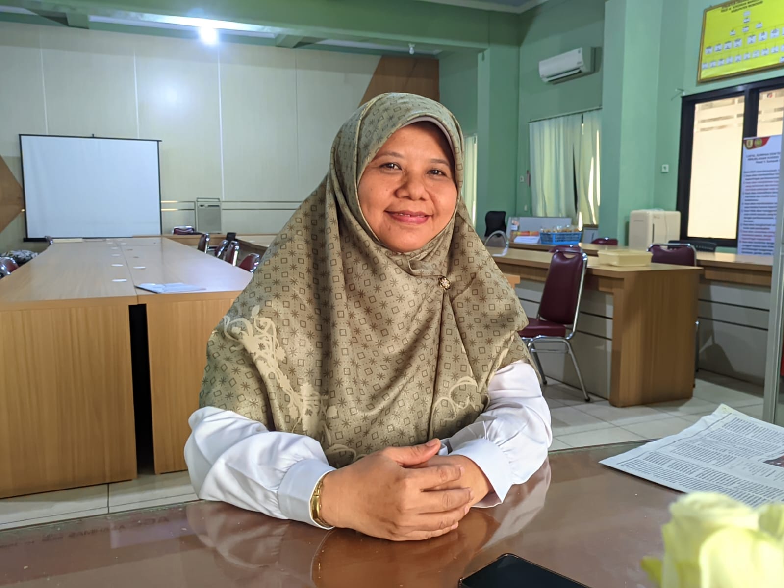 dr. Hariyanti, Sp. KJ, dokter spesilis kejiwaan RSUD dr. Soediran Mangun Sumarso.