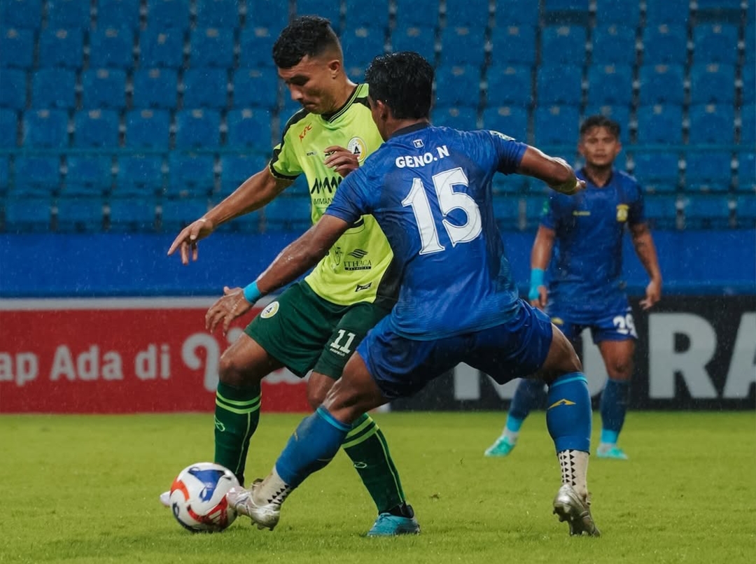 Laga PSS Sleman vs Persiba Balikpapan di Stadion Batakan.