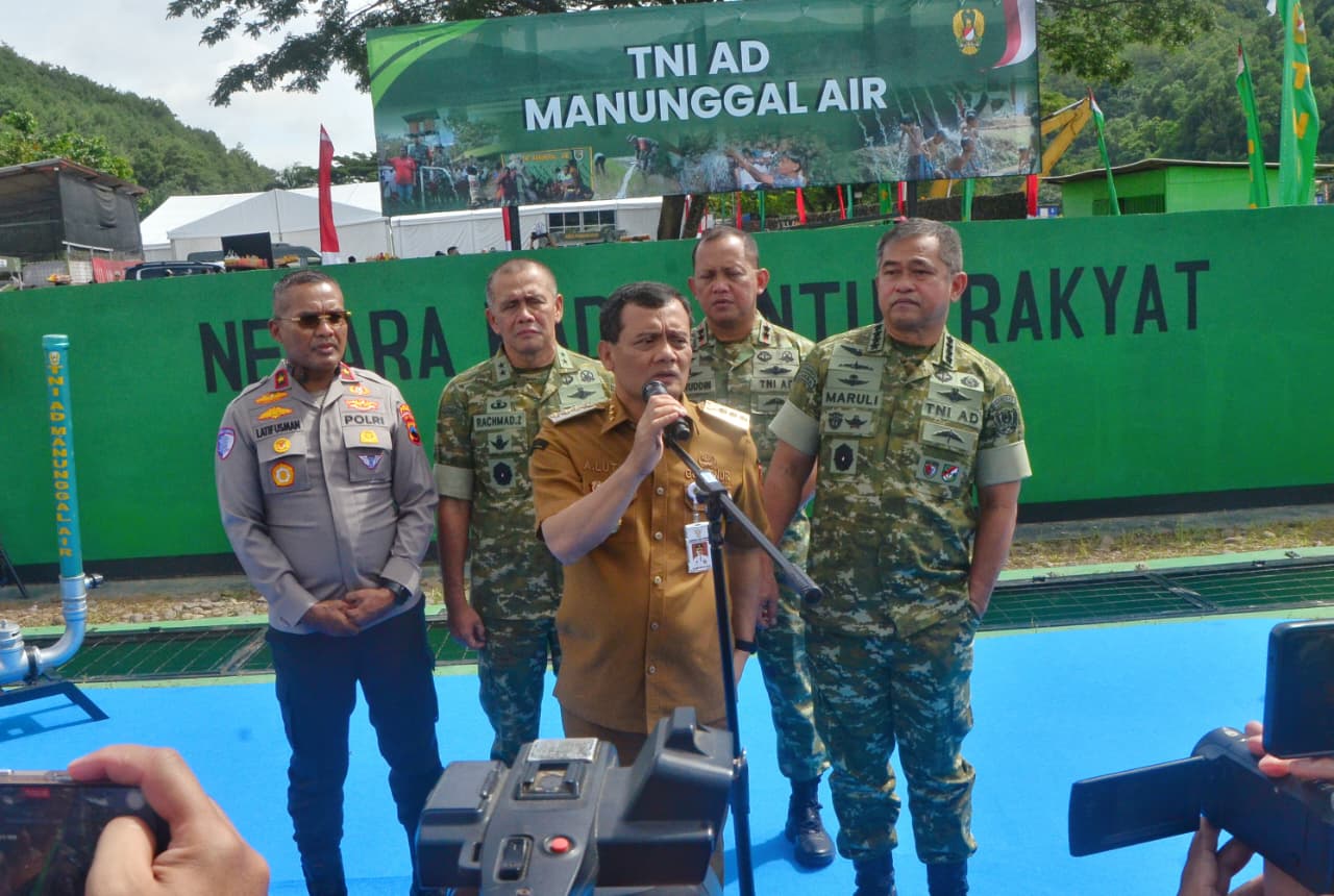 Gubernur Jateng Ahmad Luthfi Apresiasi TNI Atas Kontribusinya dalam Menjaga Ketahanan Pangan