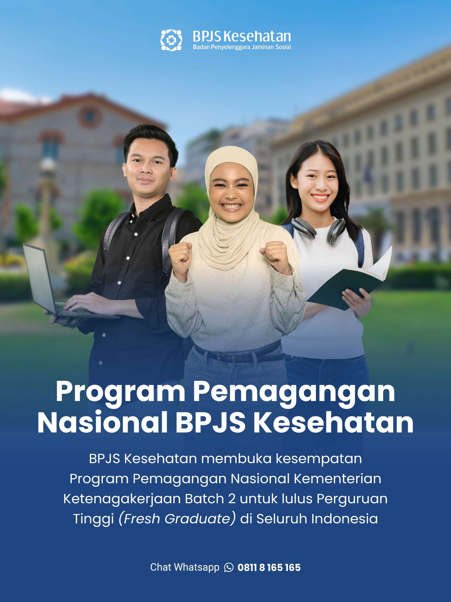 Lowongan Magang Nasional BPJS Kesehatan 2025 Dibuka, Cek Posisi dan Cara Lamarannya di Sini