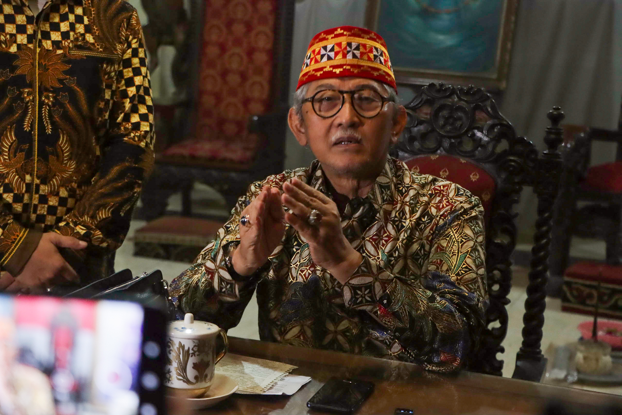 Mahamenteri KGPA Tedjowulan. (M Ihsan/Radar Solo)