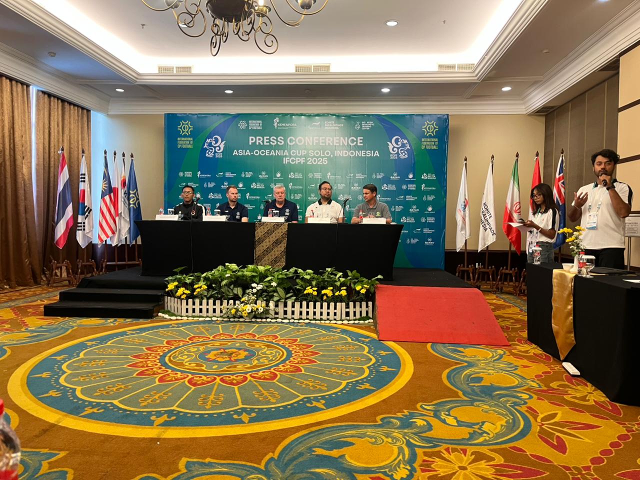 Jumpa pers ajang International Federation of Cerebral Palsy Football (IFCPF) Men