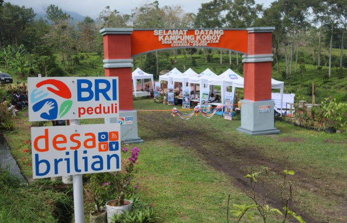 Salah satu Desa BRILian binaan BRI.