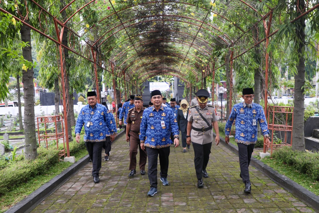 Wagub Jateng Taj Yasin, Sekda Sumarno, dan unsur Forkompimda Jateng ikuti kegiatan belum lama ini.