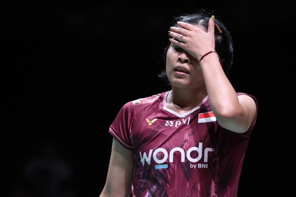 Gregoria Mariska usai jalani final Kumamoto Masters 2025.