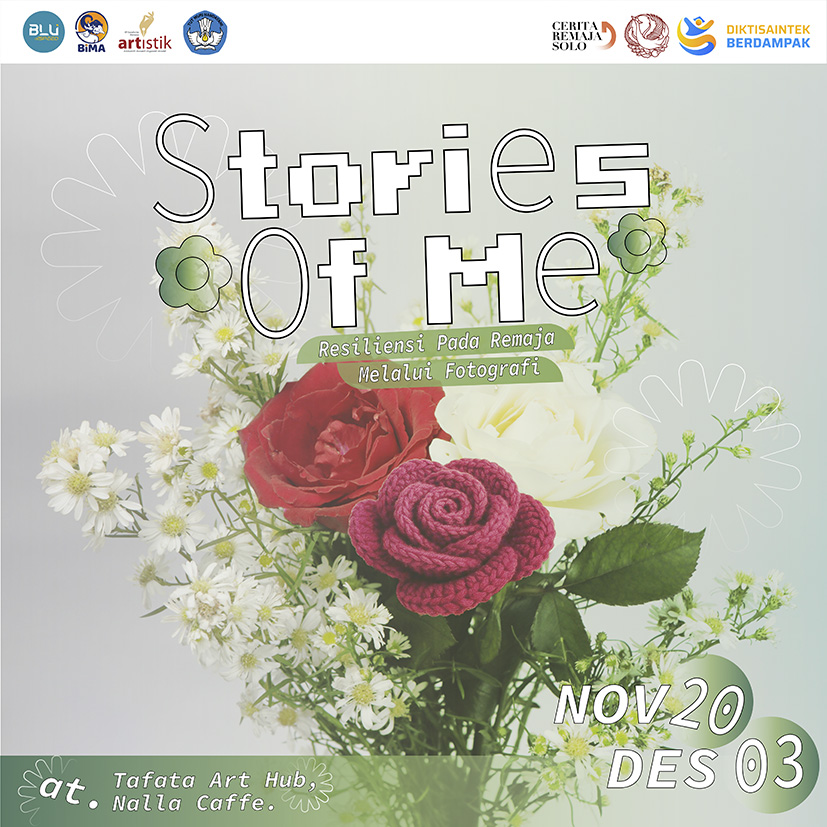 ISI Surakarta bersama komunitas fotografi ARCA menggelar pameran advokasi bertajuk "Stories of Me: Resiliensi pada Remaja melalui Fotografi.