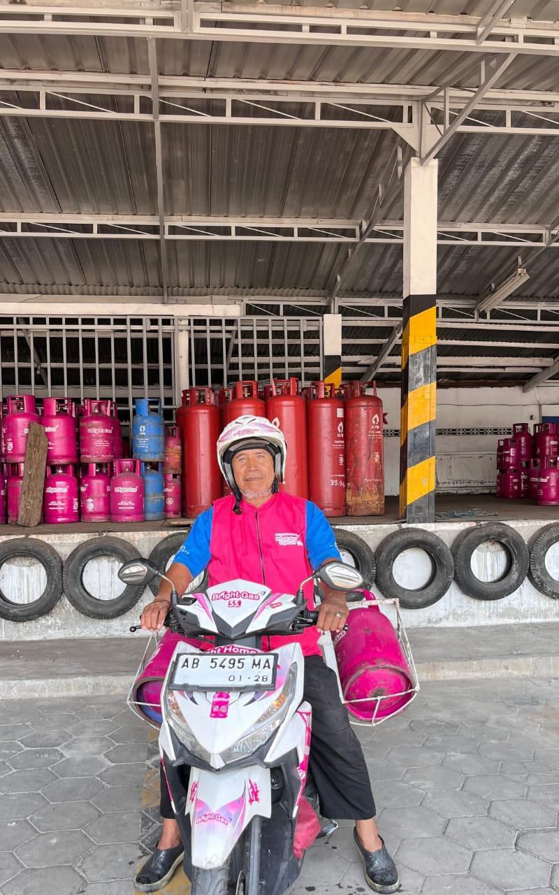 Layanan Bright Gas Express hadir di Yogyakarta, pesan Bright Gas 12 Kg lewat WhatsApp dan antar cepat kurang dari 3 jam.