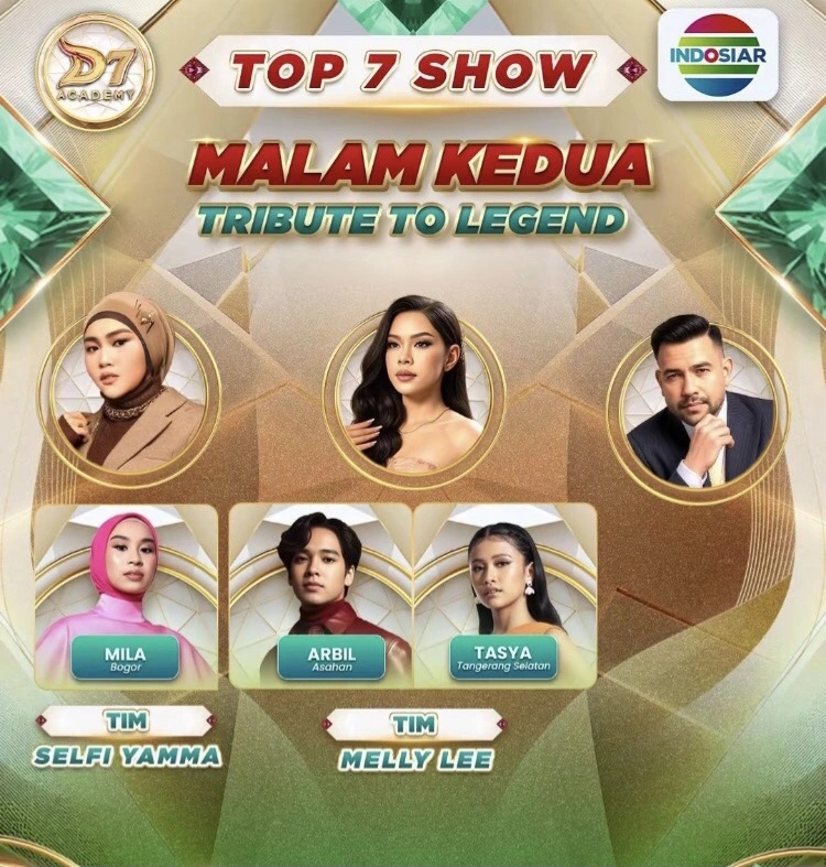 Malam Ini Penentuan DA7 Indosiar Top 7 DA7: Mutia & Syaqirah di Zona Tidak Aman, Siapa Tereliminasi?
