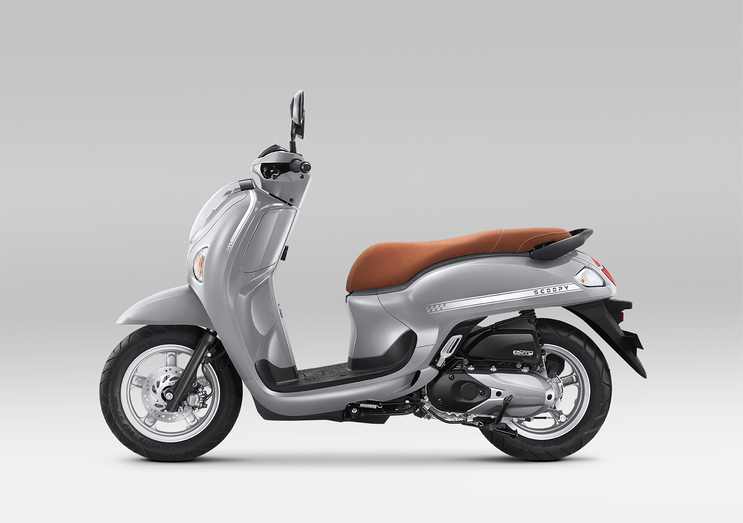 Honda Scoopy Stylish Grey.