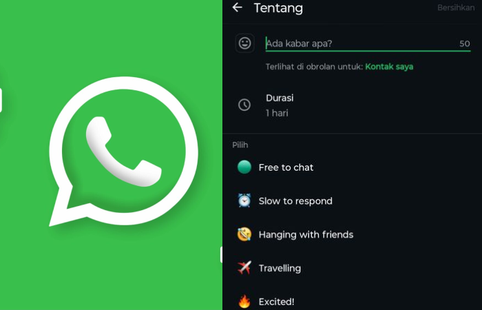 WhatsApp kembali hadirkan fitur About atau Tentang lebih menarik.