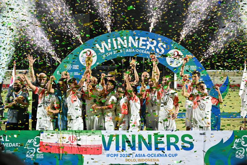 EUFORIA: Iran memastikan diri menjadi juara IFCPF Men