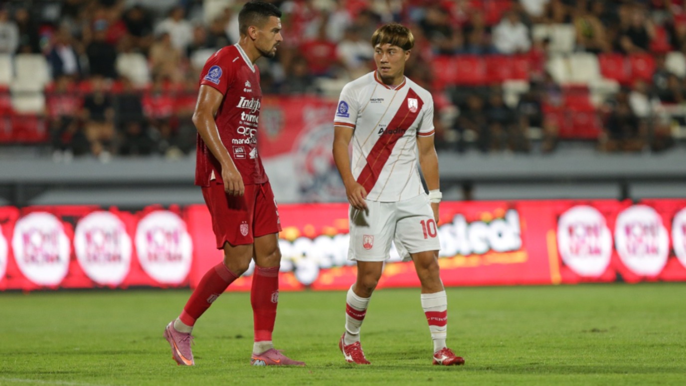 Laga Bali United melawan Persis Solo di laga lanjutan Super League 2025/2026.