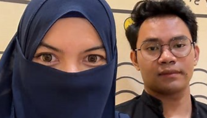 Wardatina Mawa dan sang suami Insanul Fahmi.