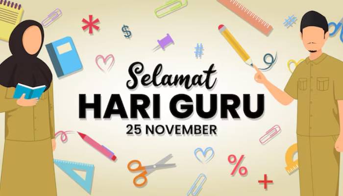 Ucapan selamat Hari Guru Nasional 2025.