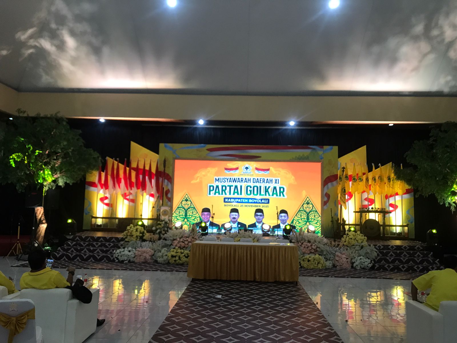 DPD Partai Golkar Boyolali menggelar Musda ke-XI, Selasa (25/11/2025).