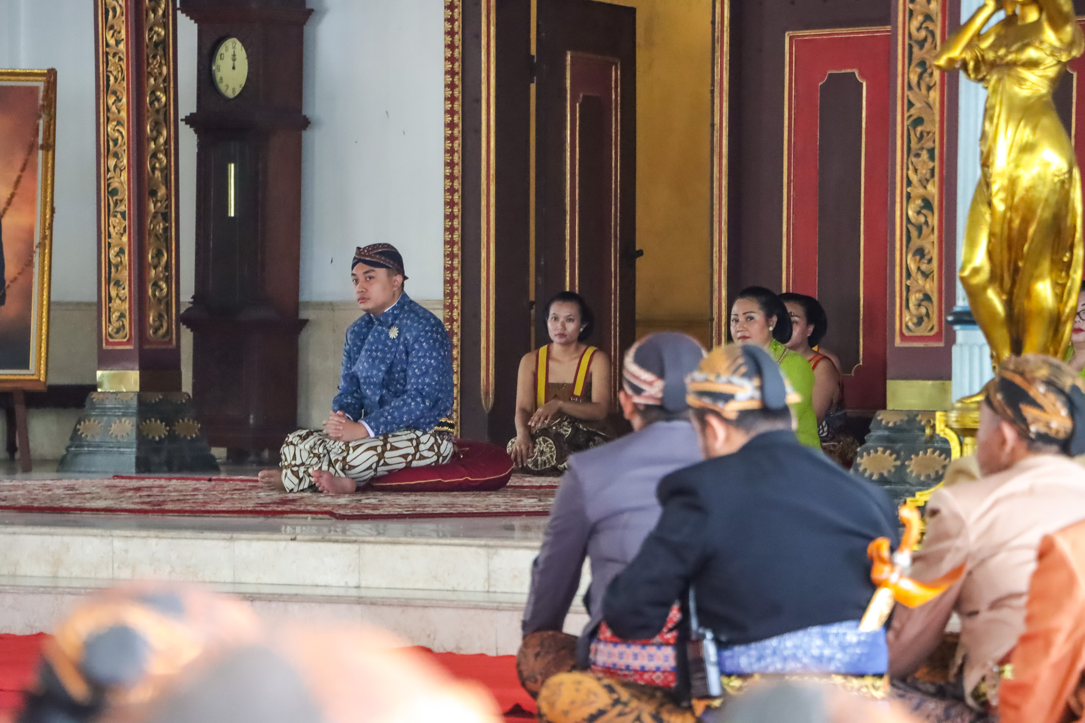 PB XIV Purbaya resmi umumkan struktur baru Keraton Kasunanan Surakarta, Rabu (26/11). (M Ihsan/Radar Solo)