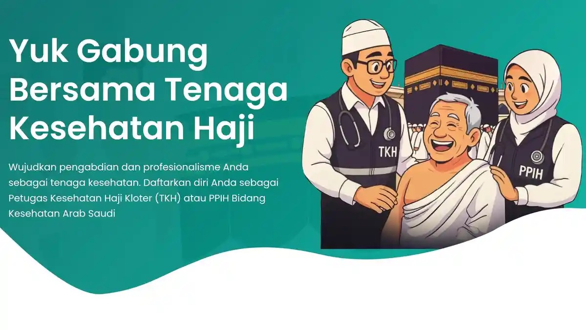 Link Pendaftaran Petugas Kesehatan Haji 2026 di daftarin.kemkes.go.id, Cek Syarat dan Batas Akhirnya!