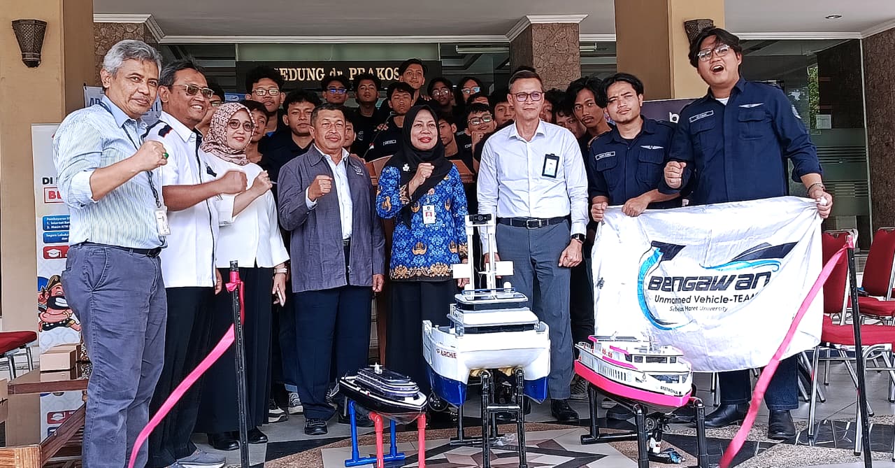 KREATIF: UNS siap bersaing di ajang Kontes Kapal Indonesia (KKI) 2025.