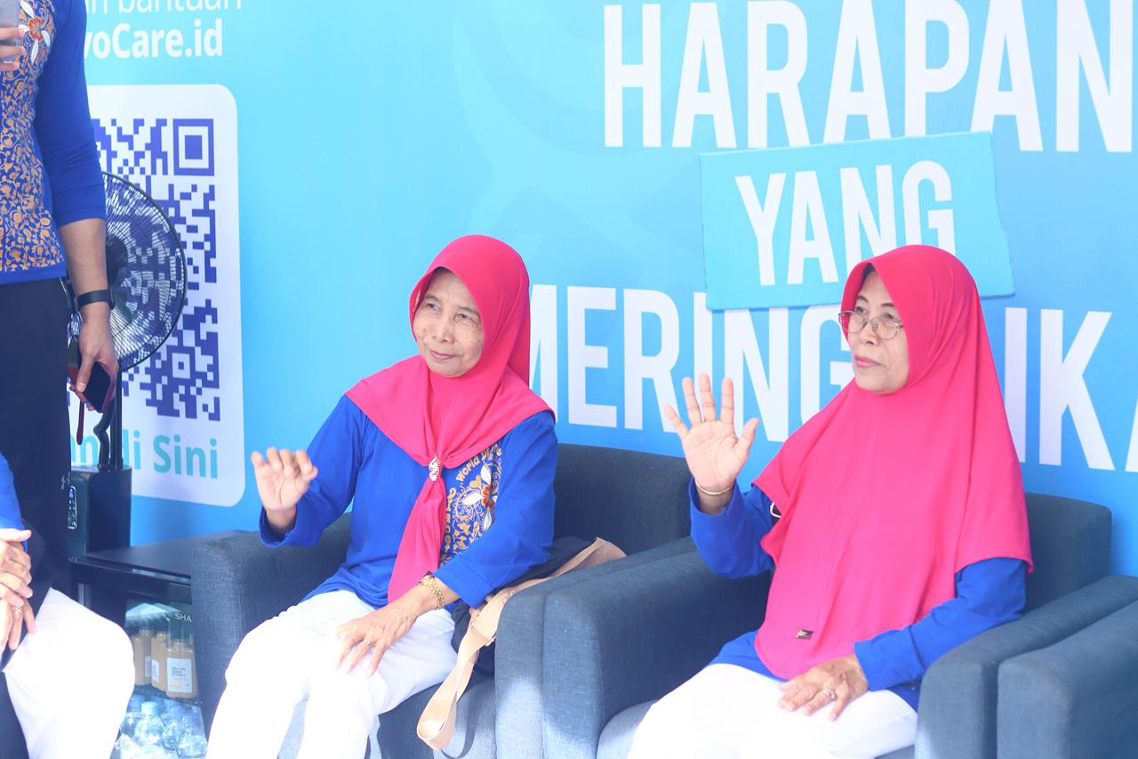 PB Persatuan Diabetes Indonesia (Persadia)  peringatan Hari Diabetes Sedunia di De Tjolomadoe, Minggu (30/11) pagi.