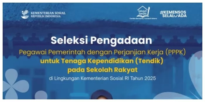 Resmi Dibuka! Seleksi PPPK Tenaga Kependidikan Sekolah Rakyat: Muncul Notifikasi Baru di SSCASN, Ini Syarat, Jadwal, dan Mekanisme Lengkap 2025