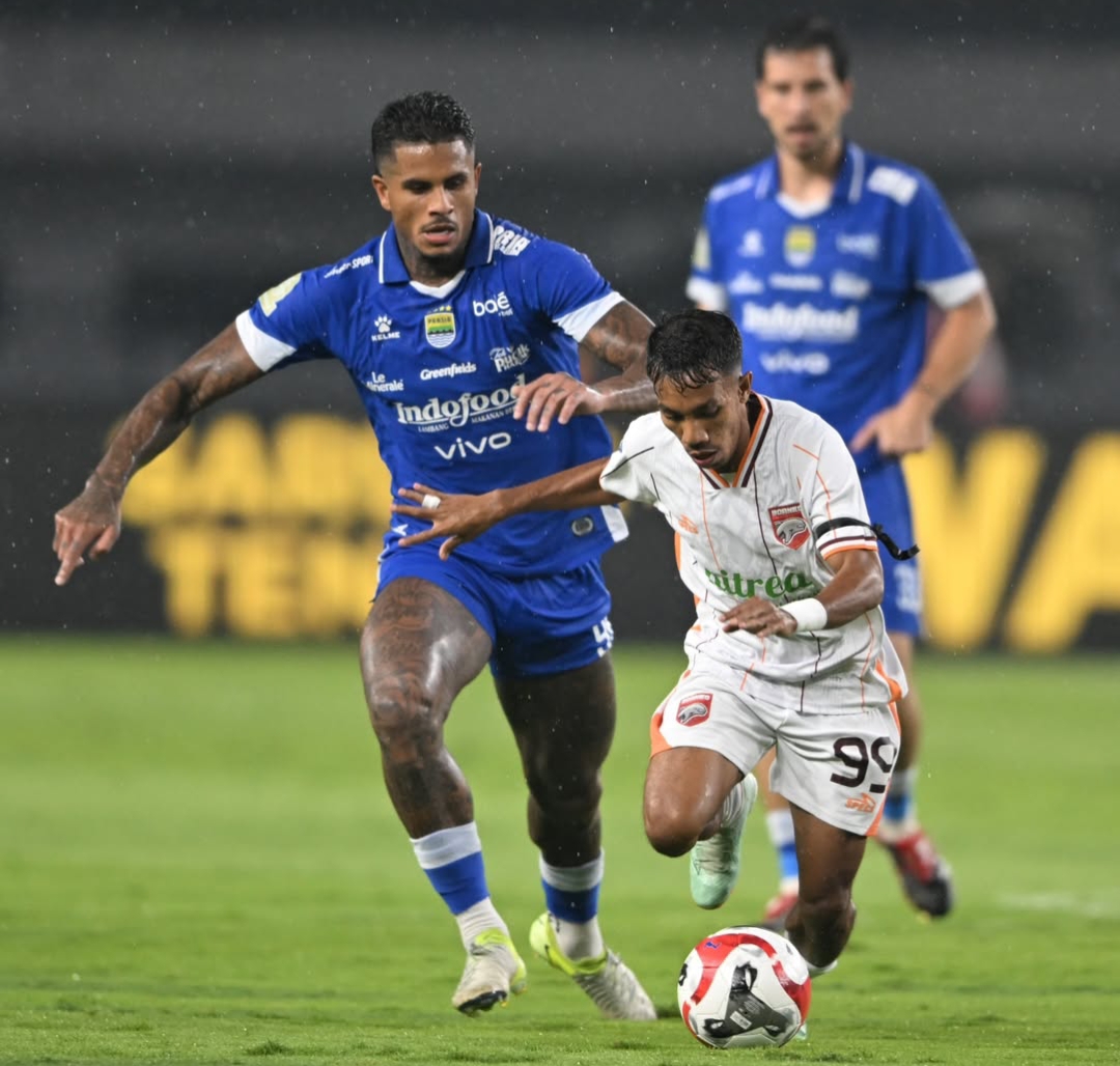 Laga Persib Bandung vs Borneo FC di laga Super League 2025/2026