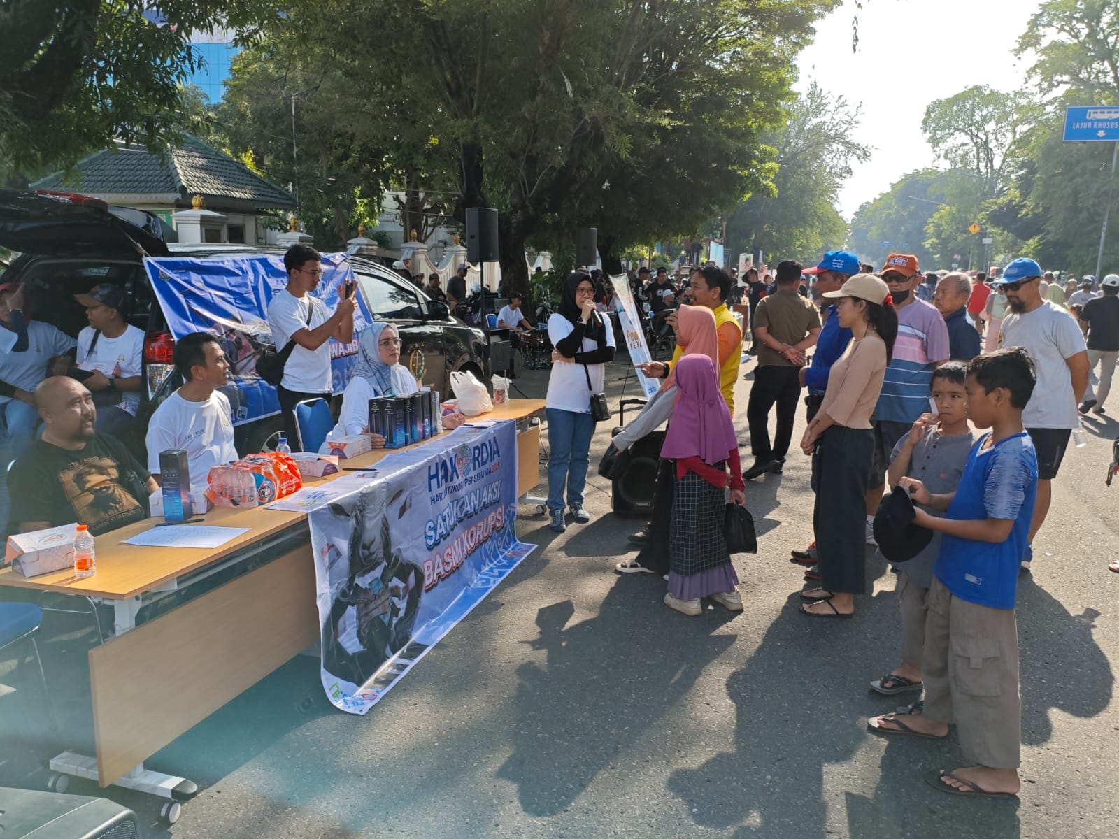 Peringatan Hari Anti Korupsi Sedunia (HAKORDIA) 2025 di CFD Kota Solo