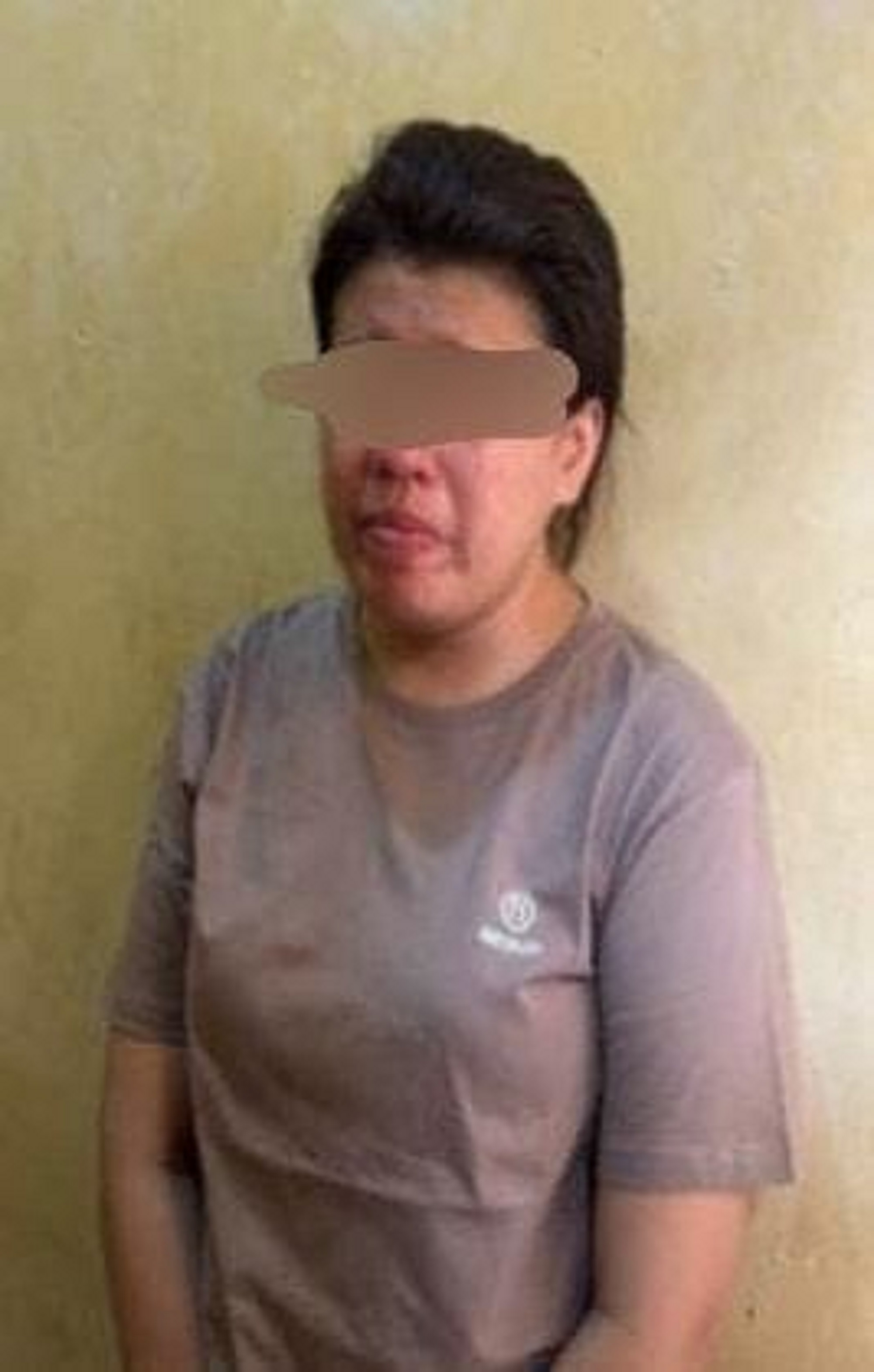 Perempuan berinisial NSH, 35, warga Kelurahan Plumbungan, Kecamatan Karangmalang, Sragen ditangkap atas kasus penipuan transfer bank fiktif. (Dok.Polres Sragen)