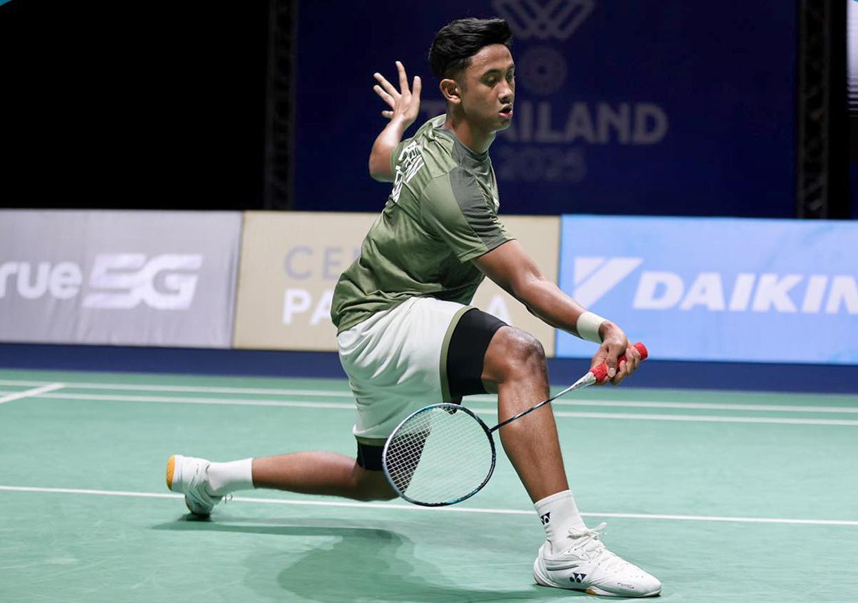 Alwi Farhan saat terjun di ajang SEA Games 2025