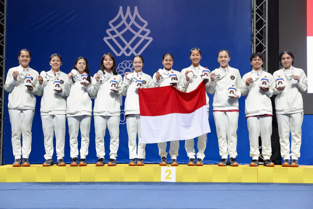 Tim beregu putri Indonesia sukses raih perak di ajang SEA GAmes 2025 di Thailand