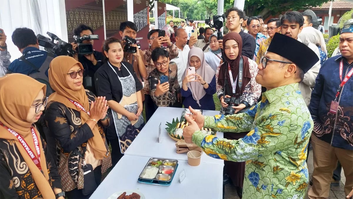 Menteri Koordinator Pemberdayaan Masyarakat Abdul Muhaimin Iskandar  hadiri kegiatan.