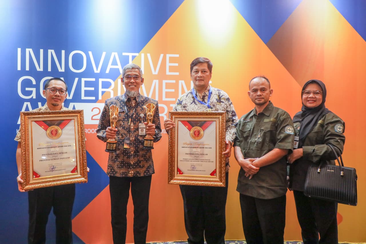 Pemprov Jateng boyong dua kategori penghargaan dari Kementerian Dalam Negeri pada ajang Innovative Government Award (IGA) 2025.