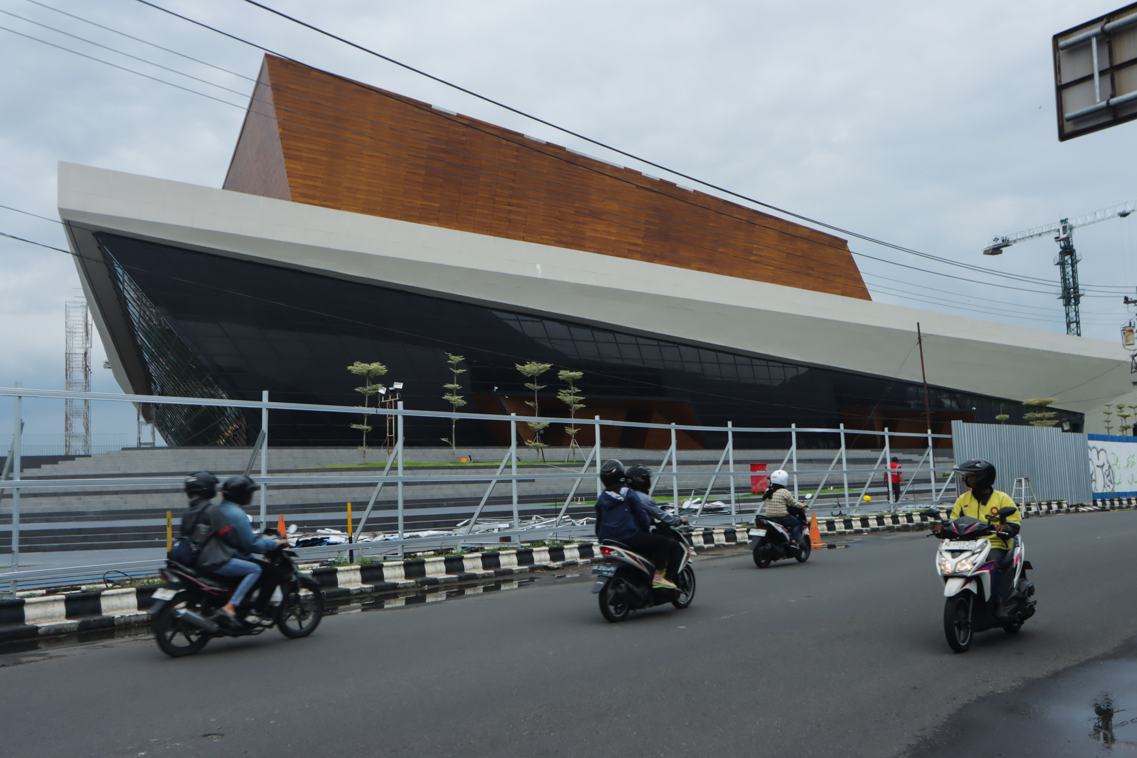 Museum Sain dan Teknologi Solo sudah memasuki fase 80 persen pengerjaan dan akan mulai dibuka tahun depan. (M Ihsan/Radar Solo)