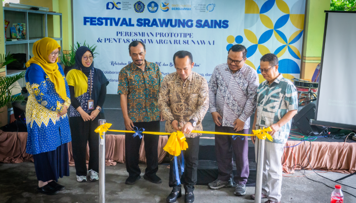 Peluncuran enam prototipe inovasi sosial hasil Program Srawung Sains&ndash;Tera Saintek UMS.