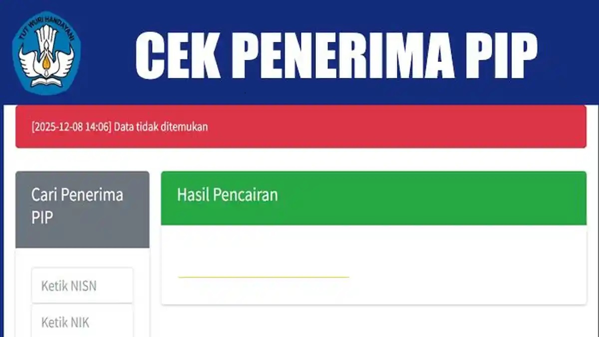 Link & Cara Cek NISN di nisn.data.kemdikbud.go.id, untuk Cek PIP Penerima Desember 2025