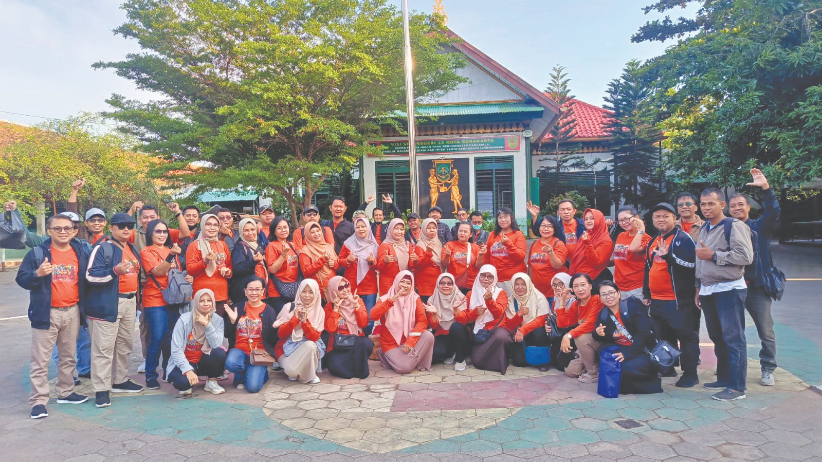 PEMAHAMAN BARU: Puluhan guru MGMP Seni Budaya tingkat SMP Kota Solo mengikuti kegiatan studi tiru dan workshop di ISI Yogyakarta, Sabtu (13/12).