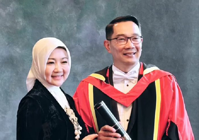Atalia dan Ridwan Kamil.