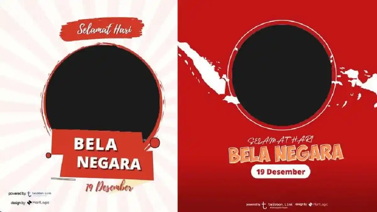 Rayakan Hari Bela Negara 2025 dengan memasang Twibbon di 19 Desember 2025. Cek link Twibbon terbaru di sini!