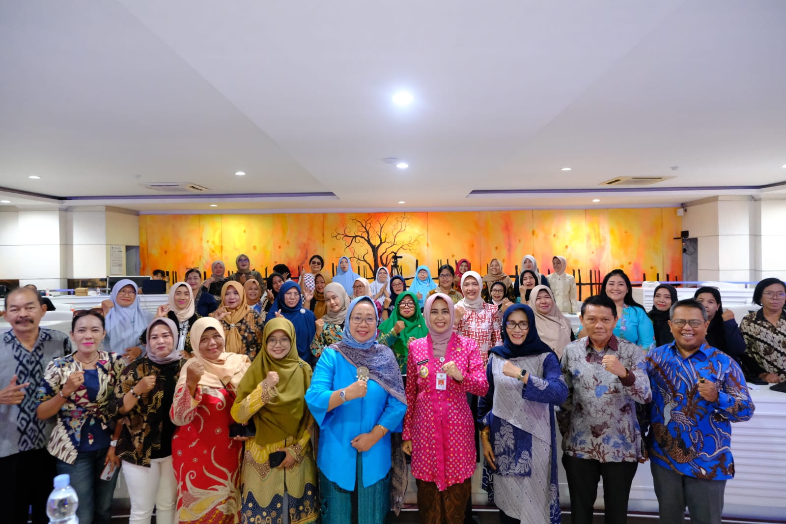 KOMPAK: Pemilihan Emak-Emak Inspiratif Bunda Penggerak di Balai Kota Solo,&nbsp;Senin (22/12).  &nbsp;