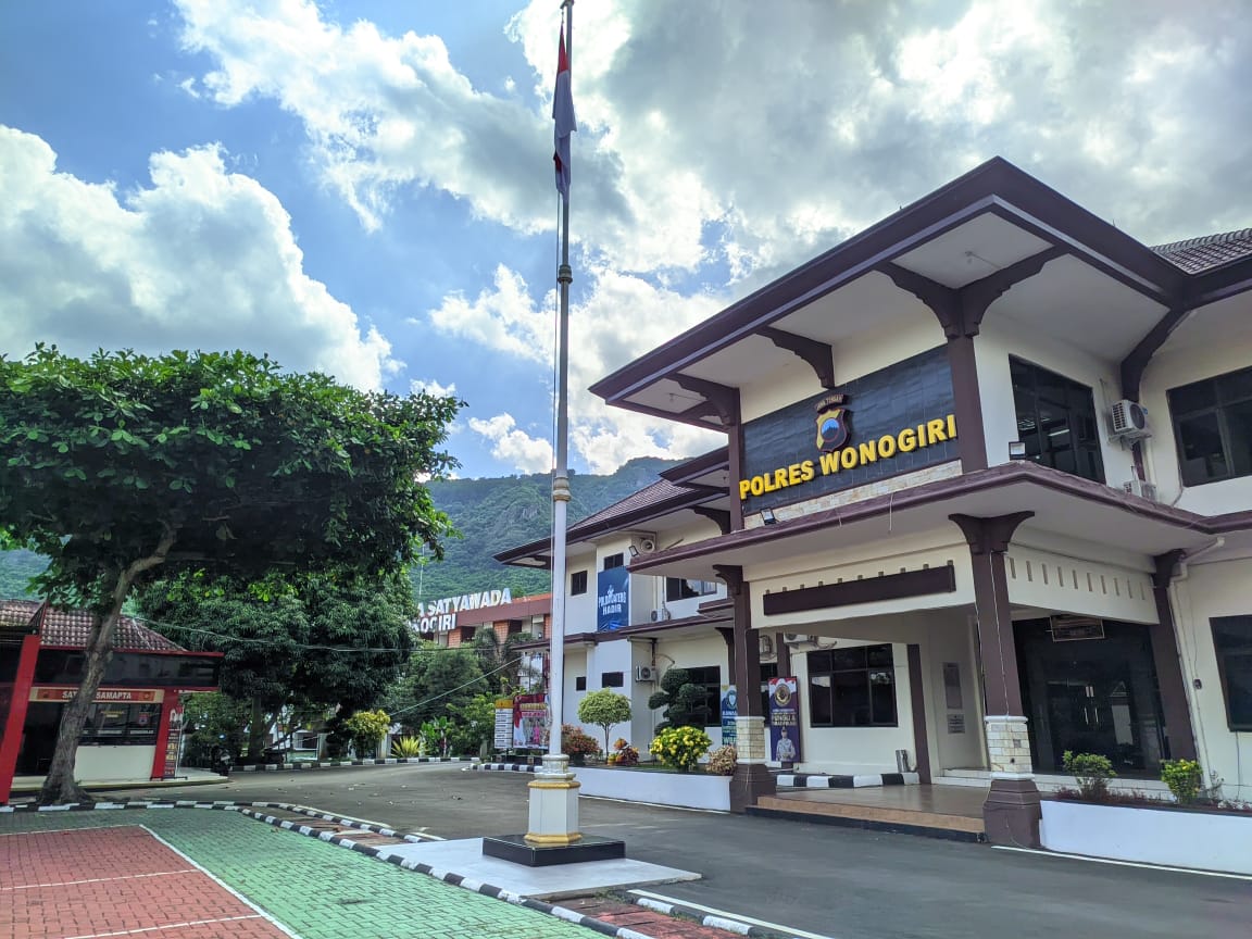 Gedung Mapolres Wonogiri.