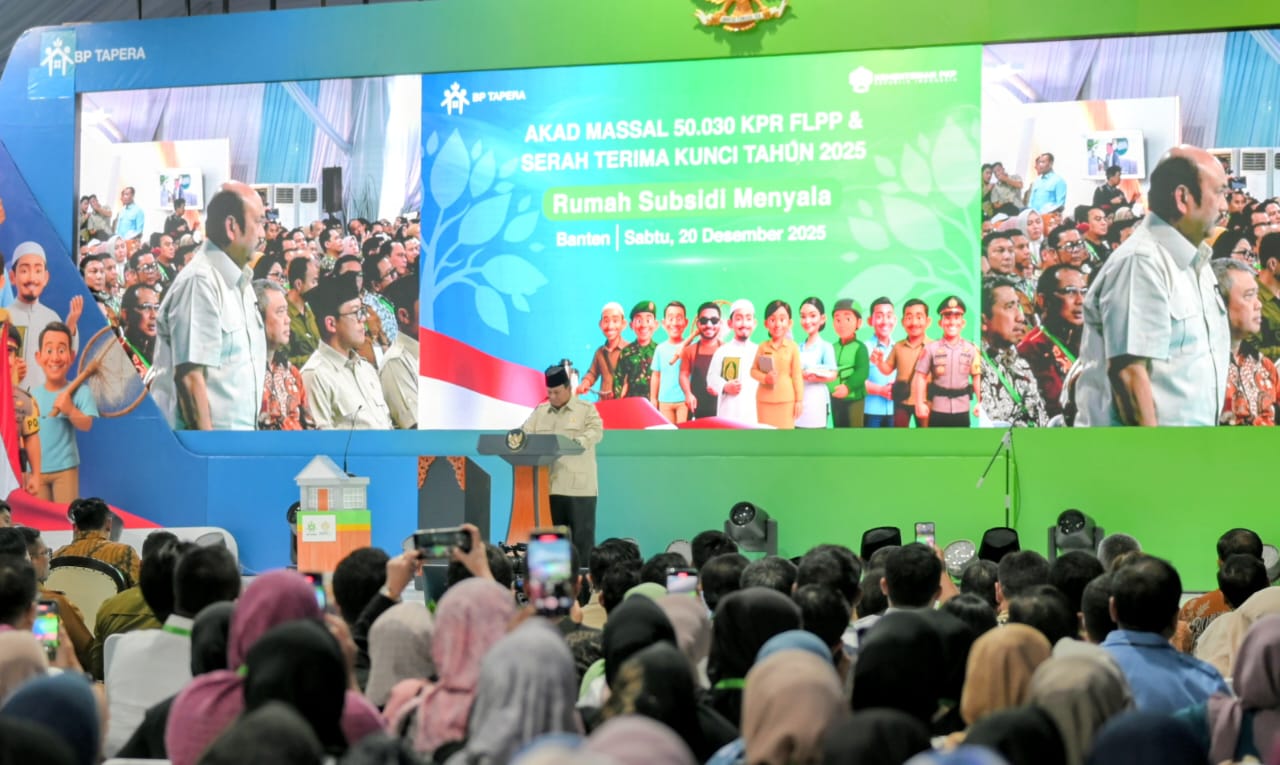 Akad Massal KPR Sejahtera FLPP, bank bjb Dukung Program 3 Juta Rumah bagi Masyarakat Berpenghasilan Rendah