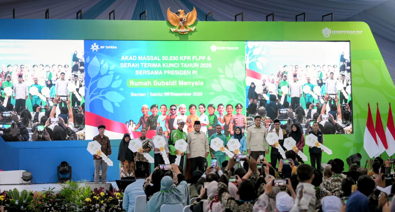 Akad Massal KPR Sejahtera FLPP, bank bjb Dukung Program 3 Juta Rumah bagi Masyarakat Berpenghasilan Rendah