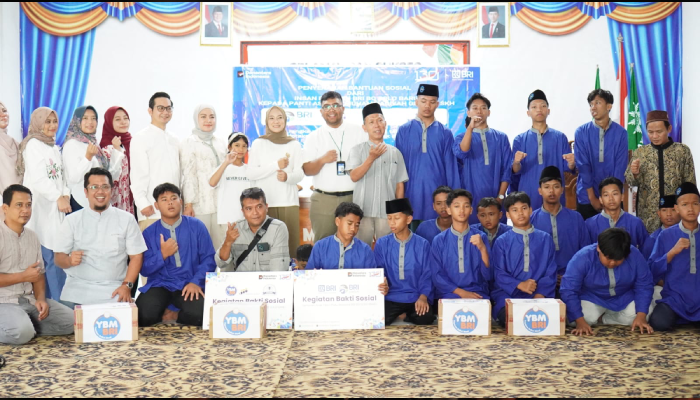BRI Branch Office Solo Baru gelar kegiatan sosial dan salurkan&nbsp;bantuan sembako ke Panti Asuhan Yatim Muhammadiyah Sukoharjo.