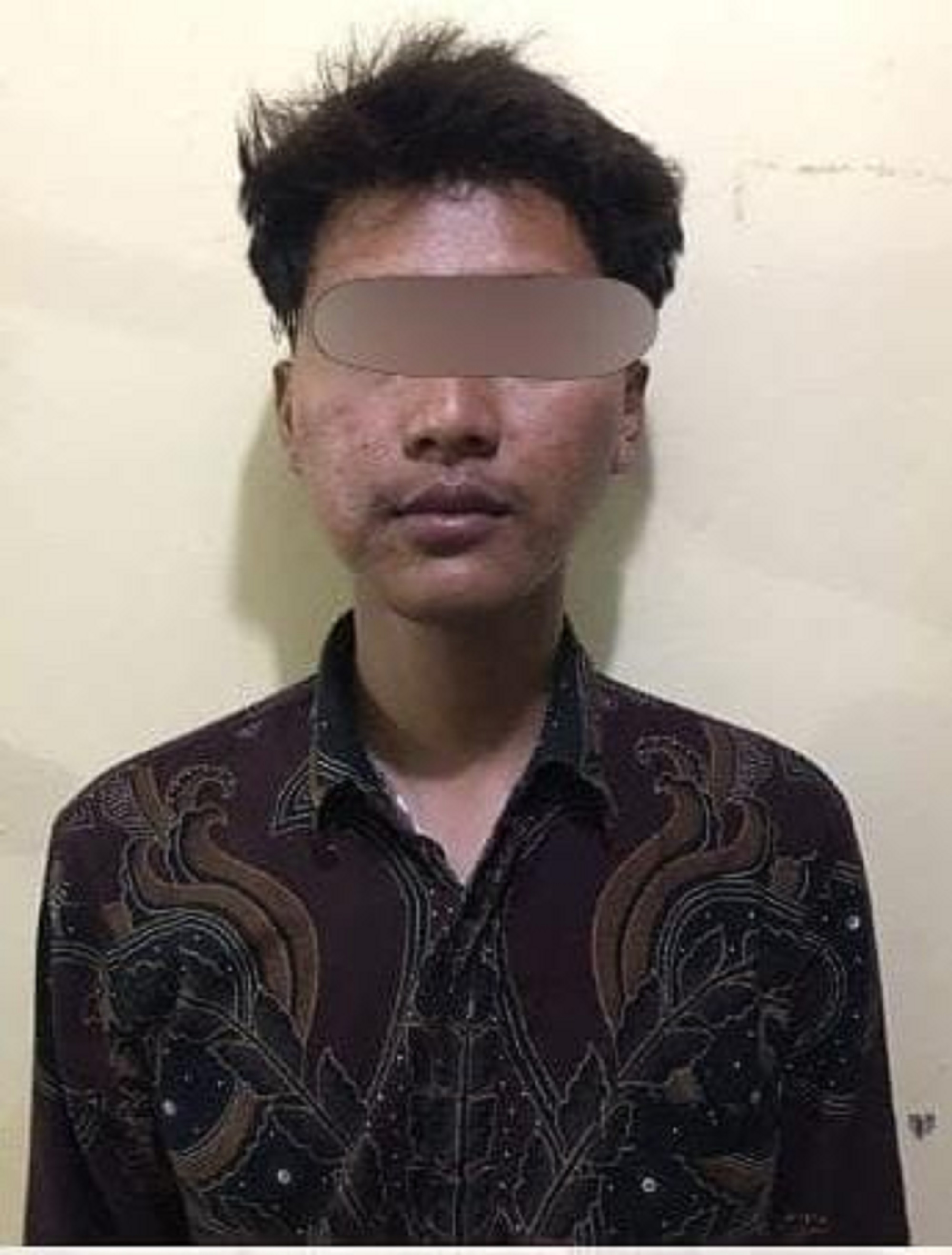 Satriya Yoga Kurniyanto, 21, warga Sumberlawang, Sragen ditangkap polisi atas kasus pemerkosaan gadis 13 tahun asal Klaten. (Dokumentasi Polres Sragen)
