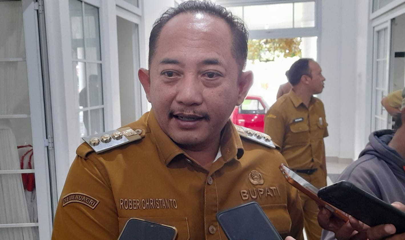 Bupati Karanganyar Rober Christanto. (Rudi Hartono/Radar Solo)