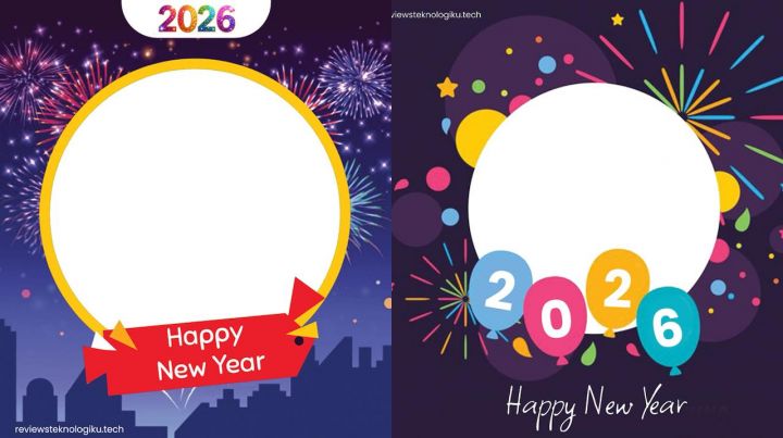 15 Link Twibbon Tahun Baru 2026 Gratis untuk Media Sosial, Lengkap dengan Cara Pasang Foto!