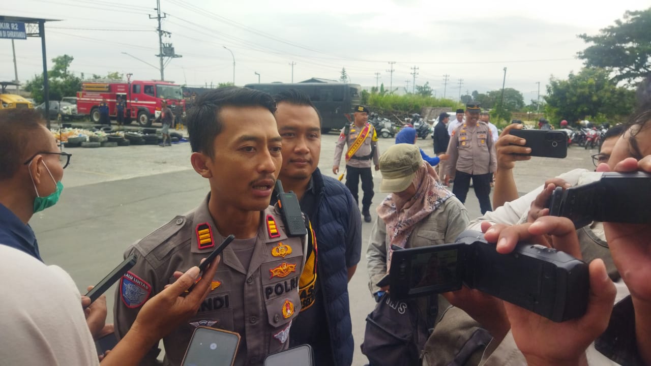 Kasatlantas Polres Klaten AKP Wendi Andranu. ( Angga Purenda/Radar Solo)