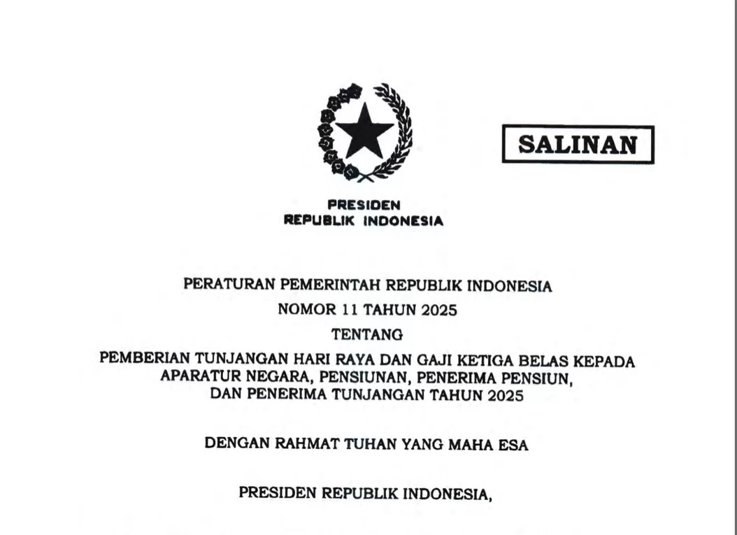 Gaji ke 13 Guru dan Tunjangan Hari Raya Dipastikan Cair, THR TPG 100 Persen Resmi Sesuai Aturan Pemerintah