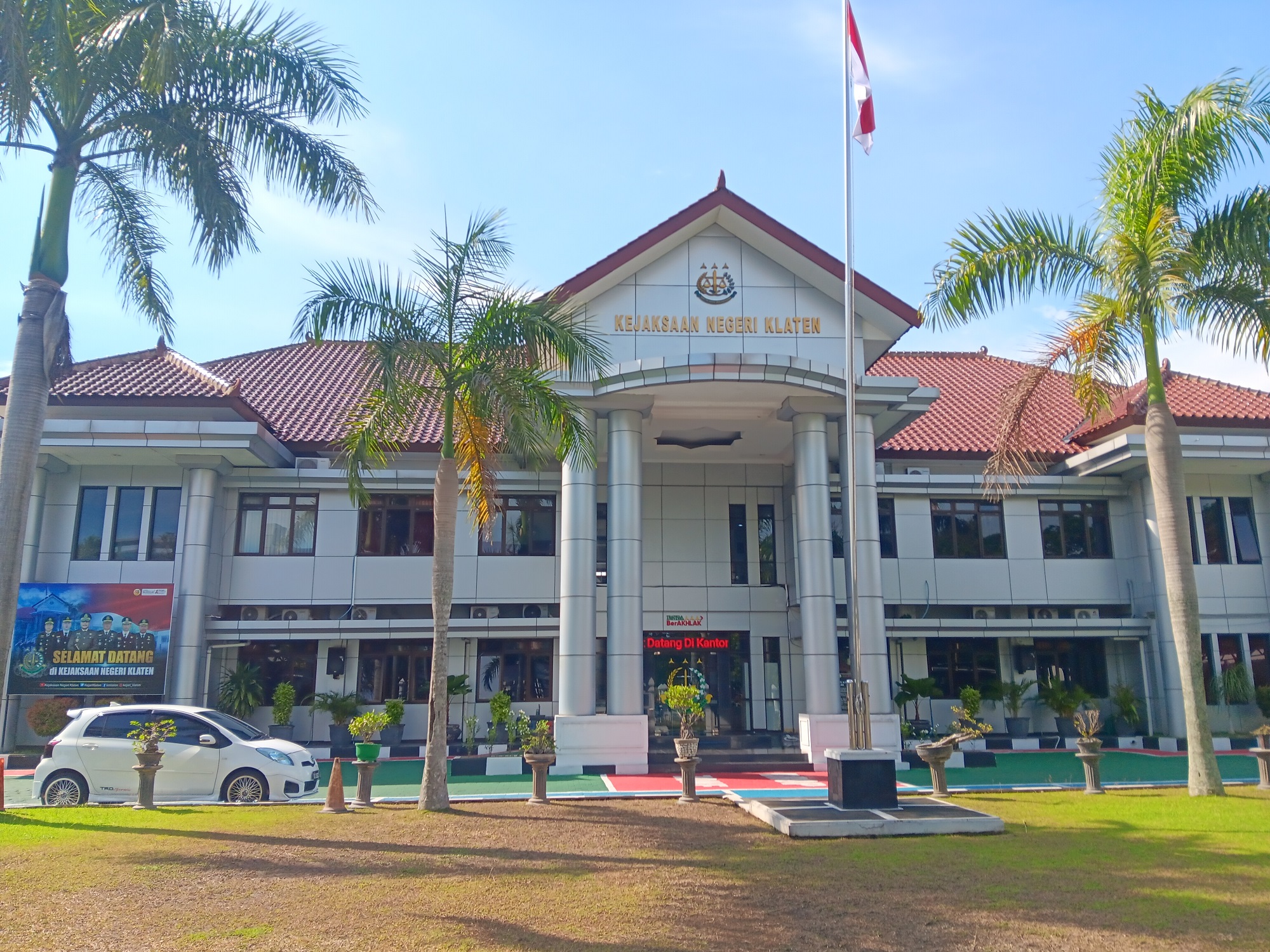 Kantor Kejaksaan Negeri (Kejari) Klaten. (Angga Purenda/Radar Solo)