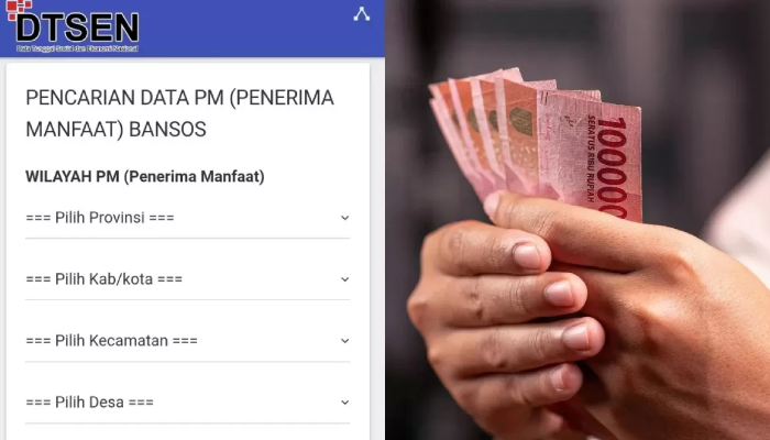 Cara cek bansos PKH lewat situs resmi Kemensos.