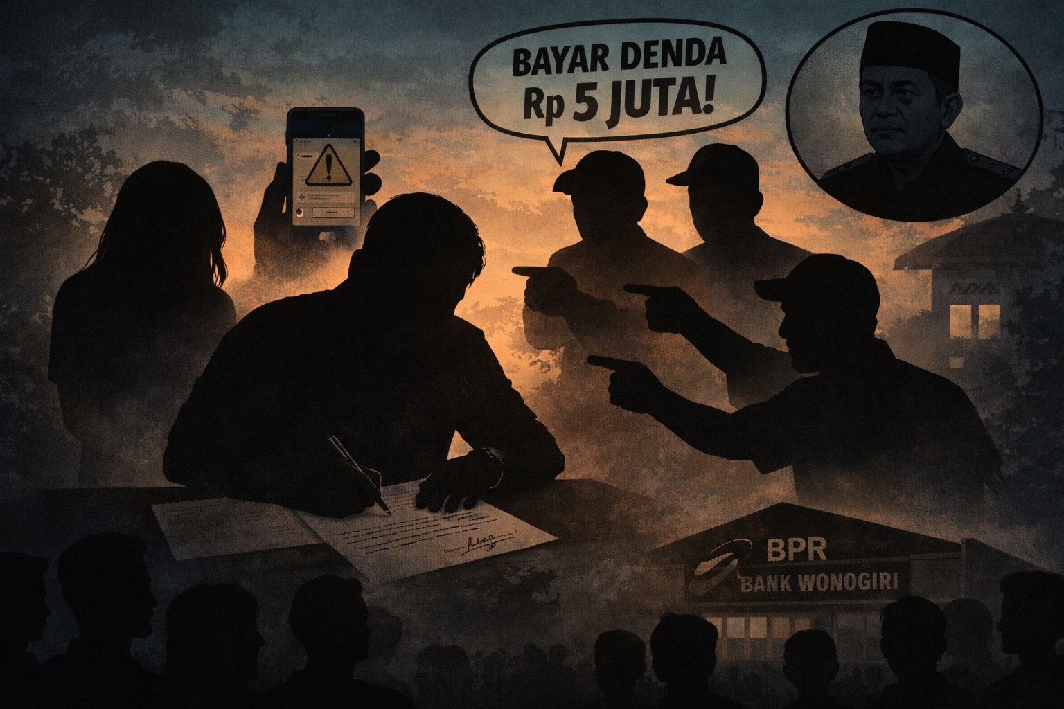 Viral isu Direktur BPR Wonogiri digerebek warga. Hasyim buka suara, bantah tuduhan asusila, bupati minta sanksi ditindaklanjuti.